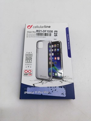 Clear Duo   iPhone 11 Pro Max Schutzhülle cellularline