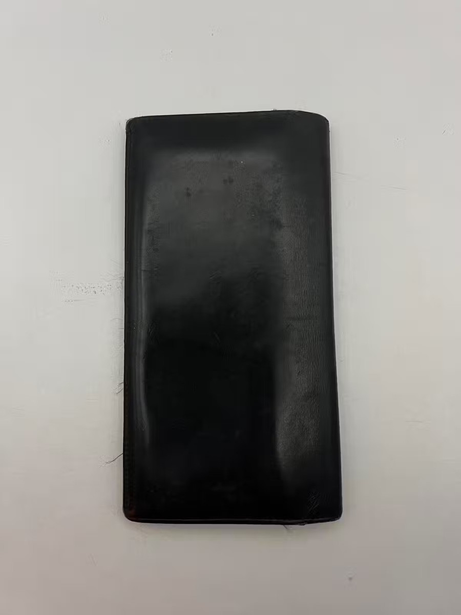 Gucci Long Wallet Leather Black USED E0530-205 View 6
