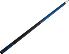 Action Rings RNG04 Blue Birdseye Maple Silver Rings Pool/Billiards Cue Stick