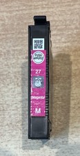 Cartuccia inchiostro magenta originale EPSON 27 ORIGINALE - aperta ma NON inserita nella stampante