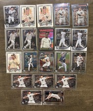 Lot of 19 New York Yankees Card- Aaron Judge, Gerrit Cole, Jazz Chisholm, & More