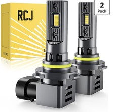 9005 LED Bulbs, HB3 Bulbs 100W 30000LM Super Bright Bulb with Cooling Fan, 6000K