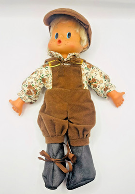 Seltene Vintage Puppe von PLAYMATES - ''Junge mit Sommersprossen'' - ca. 28 cm