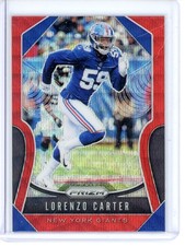Lorenzo Carter Red Wave /149 2019 Panini Prizm #48