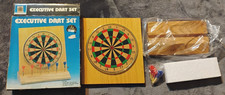 Vintage 80s Desktop Executive Dart Set - JC Penney Co Treasury Drug New in Box