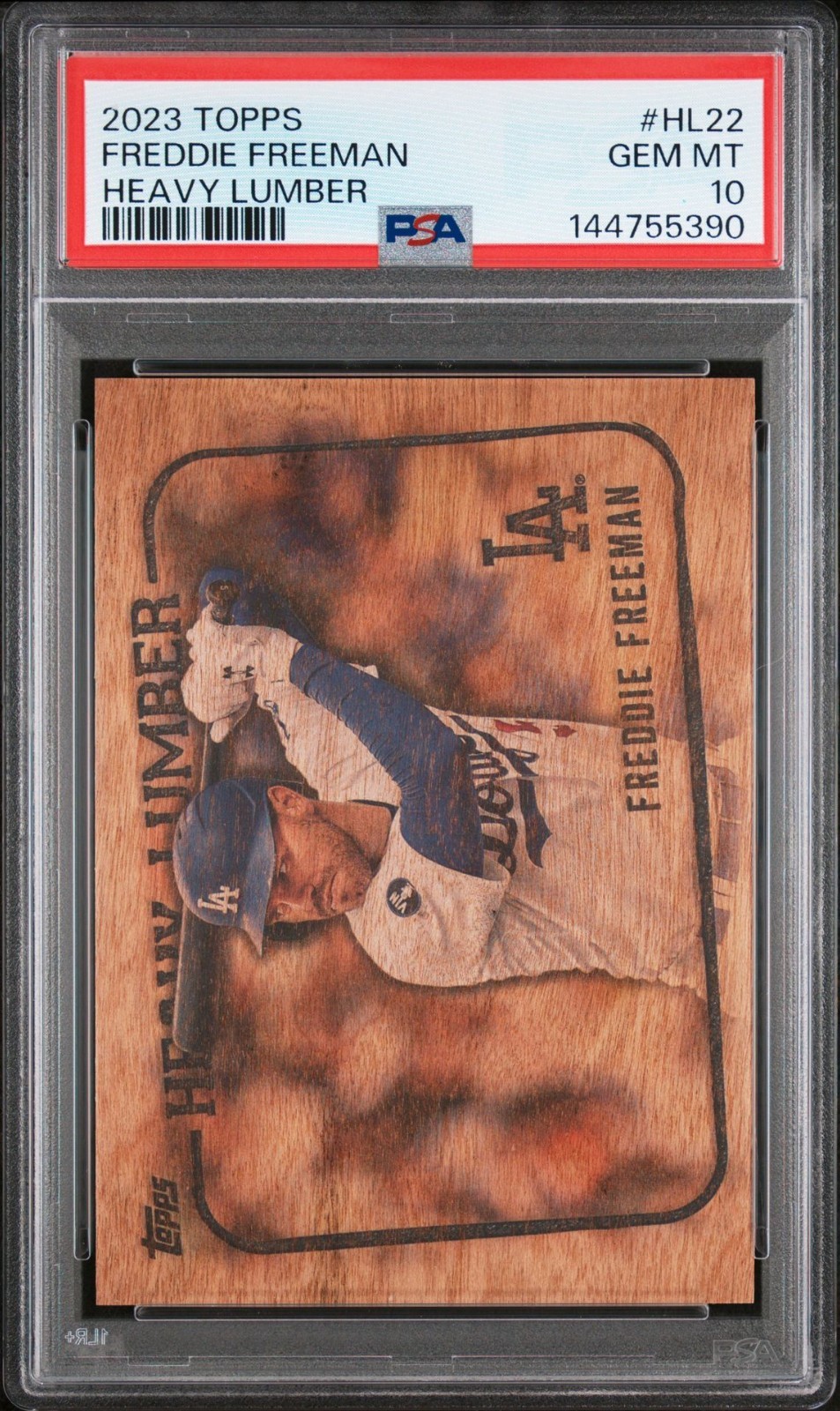 2023 Topps - Freddie Freeman - Heavy Lumber - PSA 10