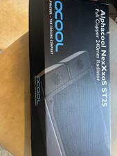 Alphacool NexXxoS ST25 240mm 120mm x 2, Dual Fan Radiator