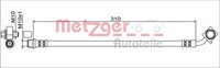 Metzger Bremsschlauch 4111551 FüR Opel