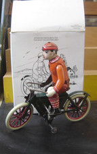 Schylling MS374 Fahrradfahrer mit Uhrwerkantrieb "Neu"(366)