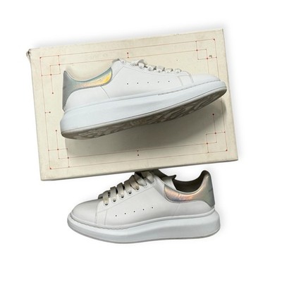 ALEXANDER MCQUEEN Elgar D Oversized Leather Lace-up Sneakers, SZ 41 (US 8)
