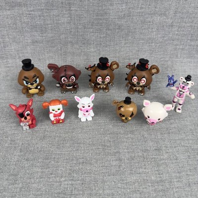 Five Nights At Freddys Mini Figure Lot 11pcs Freddy Foxy Circus Baby Funtime
