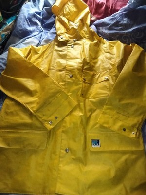 Vintage Helly Hansen Angeln Segeln Festival wasserdichte Jacke Norwegen