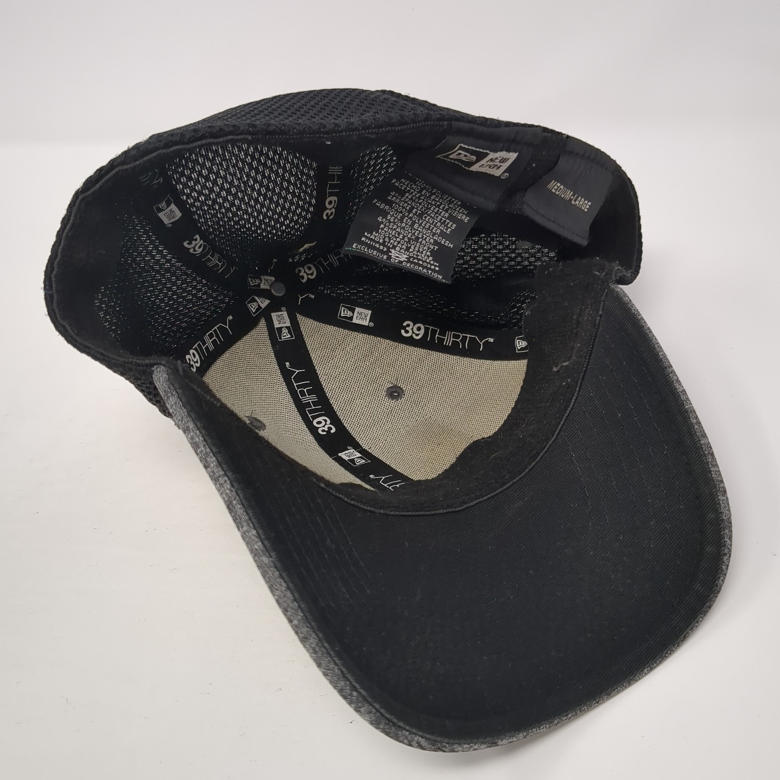 Step Dads Patch Fitted Hat Gray Large Colorblock … - image 7