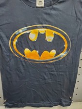 Vintage 90s Batman Logo Double Sided T-Shirt Size Medium TS21