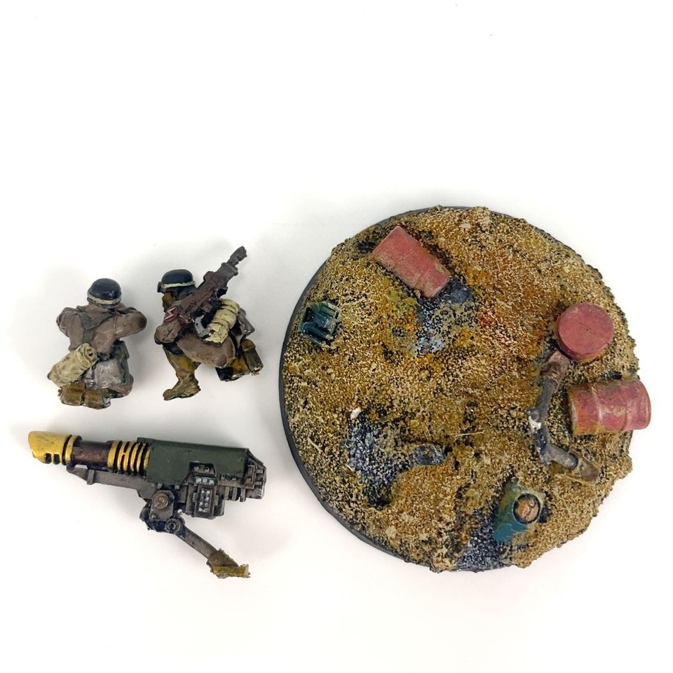 Lascannon Steel Legion – Métal – Warhammer 40K (Astra Militarum) – P-00HK6