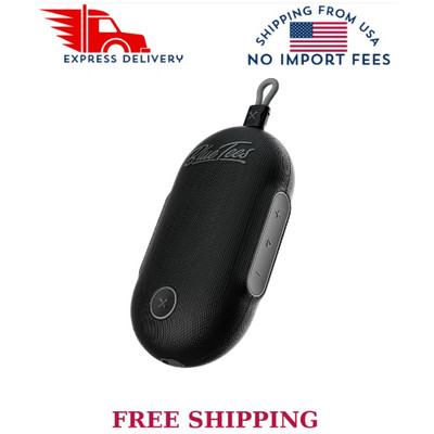 Blue Tees Player Go Golf GPS Speaker Black