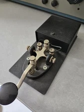 WM. M. Nye Company Inc Master Key CW Telegraph Morse Code Key Speed X WORKS