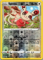 Spinda 141/195 Silver Tempest Reverse Holo