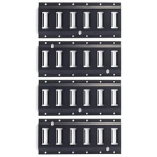 4-Pack 1-Foot E-Track Tie-Down Rails 1 ft - 4 pcs