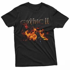 Gothic II Dragon Fight RPG Game T-Shirt