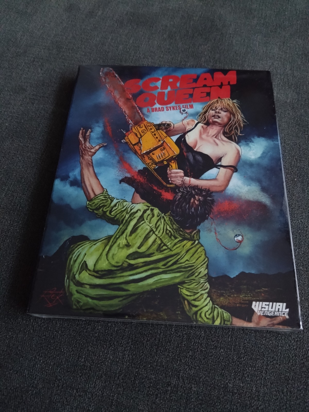 SCREAM QUEEN - Visual Vengeance Collector's Edition Blu Ray - REGION ALL