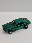 Vintage Hot Wheels Redline 1968 Green Custom Camaro US - Dark Int. Nice