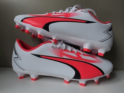 PUMA Ultra Play FG Breakthrough Pack White Pink Black Men's US 10.5M 107423-01