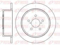 Remsa 2X Bremsscheibe Hinten Ø273.8 Mm FüR Subaru Outback Bl Bp 2.5 Awd 3.0