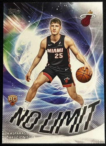 2025-26 Topps NBA - No Limit KASPARAS JAKUCIONIS Rookie #NL-20!