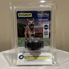 New PetSafe Rechargeable PIF00-14288 Stay Play Wireless Collar for Dogs
