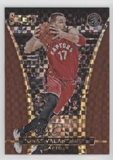 2015-16 Panini Select Courtside Copper Prizm 1/49 Jonas Valanciunas #228 1yj