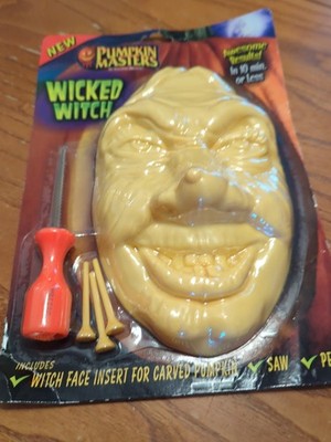 SALE! Wicked Witch Mask JOL Pumpkin Masters  Vintage Halloween Sales Sample