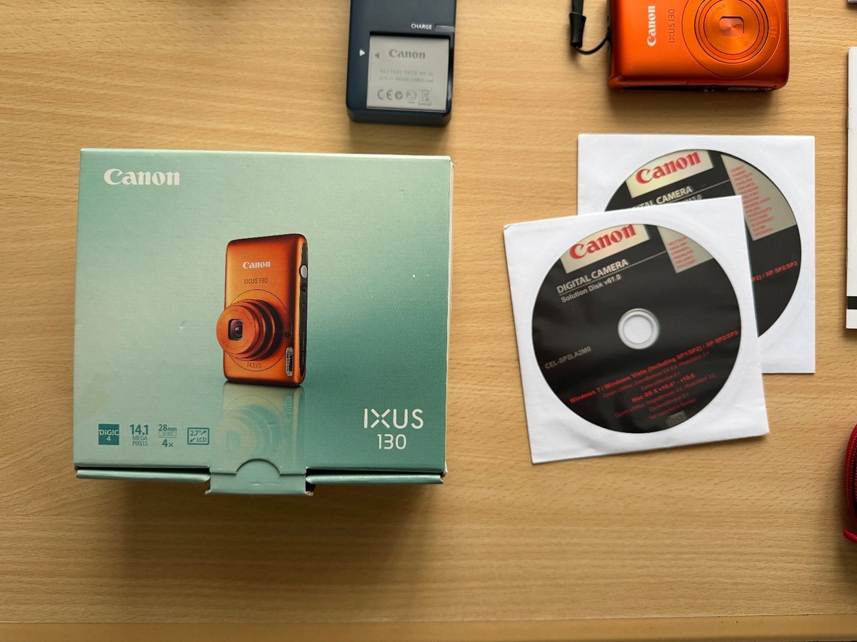 Canon IXUS 130 Orange Tested | eBay