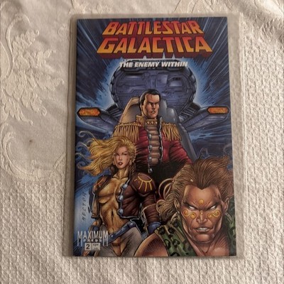Battlestar Galactica The Enemy Within #2 (Maximum Press 1995) Comic Book