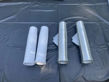 Tigress Finz 10 Inch Weld -on Rod Holder With Fin Vinyl Insert Included Aluminum