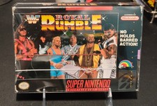 WWF Royal Rumble (Super Nintendo SNES, 1993) With Inserts No Manual
