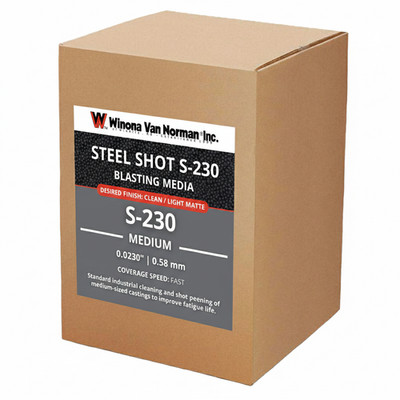 Steel Shot 230 (.58mm) - Blasting Media