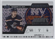 2022 Credentials Debut Ticket Access Horizontal /799 Tier 2 Aatu Raty #159 u2v