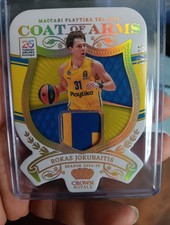24-25 Coat Of Arms Gold Rokas Jokubaitis Patch # 22/25