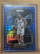 2021-22 Prizm Basketball NBA Logo 75th Anniversary Bryn Forbes SP Spurs