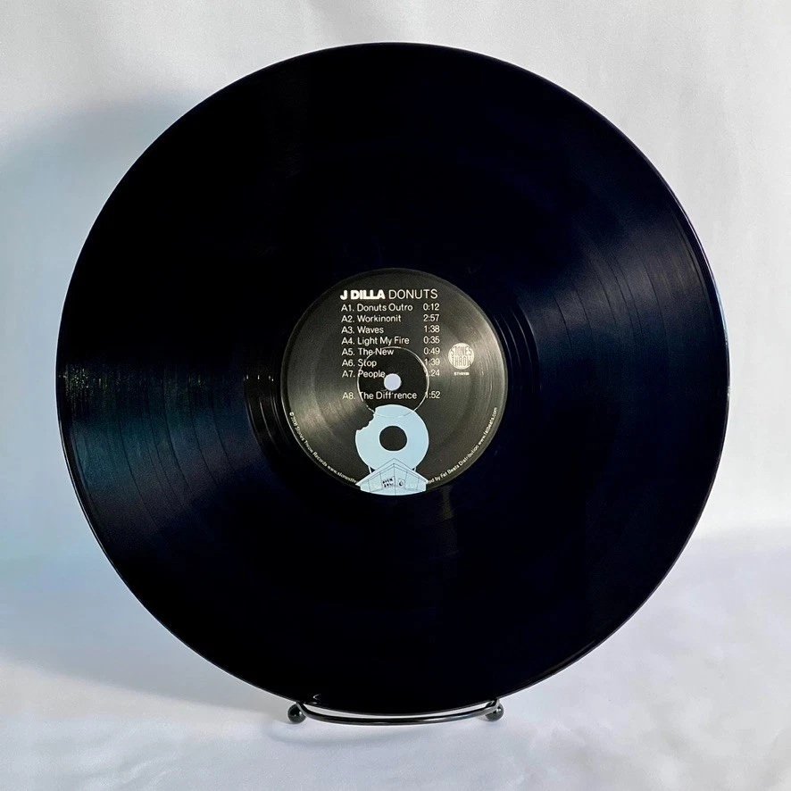 J Dilla Donuts 2xLP Vinyl 2006 Excellent Condition Jay Dee Stones Throw — 第 3/4 张图片