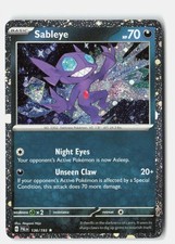 Sableye (Cosmos Holo) Holofoil quasi nuovo EN 136/193 carte e prodotti vari