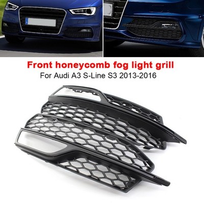 2stk Für Audi A3 2013-2016 Nebelscheinwerfer Blende 8V3807681Q Gitter L+R