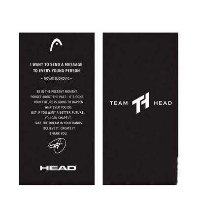 Head Team Sports Towel Badminton Tennis Sports Training 70x160m Black 289885