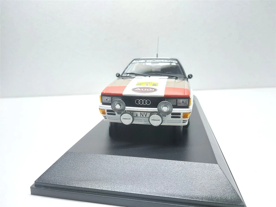 Audi Quattro Sport Winner Rally Svezia 1981 #2 Mikkola - 1/18 Minichamps - Immagine 2 di 4