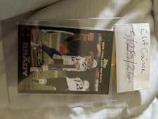 Topps 2007 Tom Brady #28 Autograph New England Patriots NFL Football Card