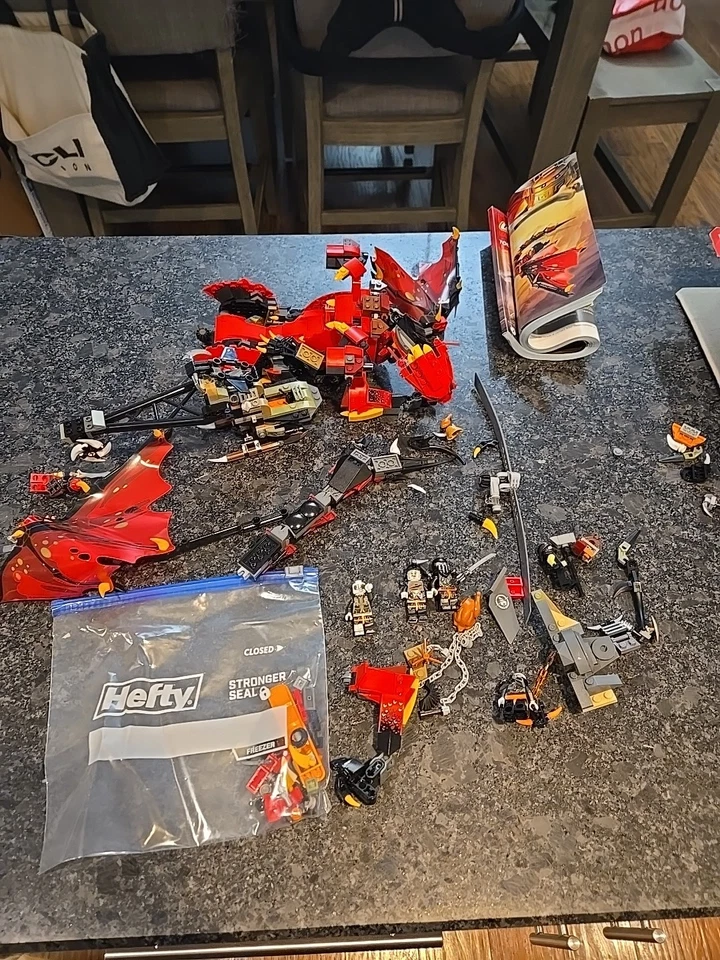 LEGO (70653) Ninjago Firstbourne With 6 MINIFIGURES & Box - Image 2 of 4