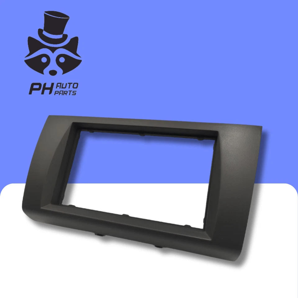Suzuki Swift 2004-2010 Single or Double DIN Radio Fascia Adapter Panel BLACK - Image 2 of 4