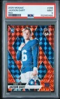 2025 Panini Mosaic #288 Jaxson Dart Red PSA 9 - New York Giants