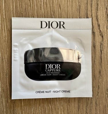 Dior Capture OX-C Treatment  Night Creme Samples 1ml*0.03 FL. OZ (Qty 3)